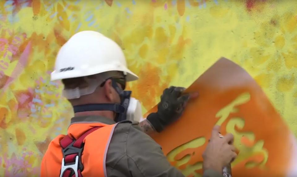 Le street art pour parler des déchets radioactifs