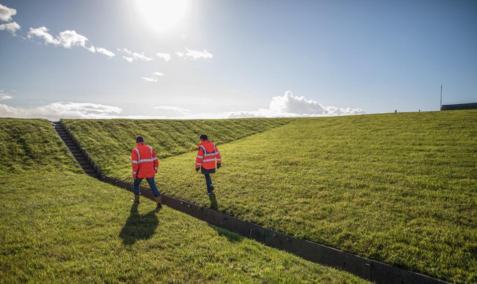 La couverture du Centre de stockage de la Manche, aujourd’hui et demain